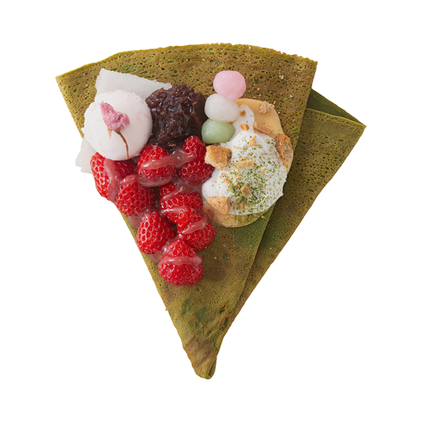 抹茶かおる サクラ フレイズ モチ グラス