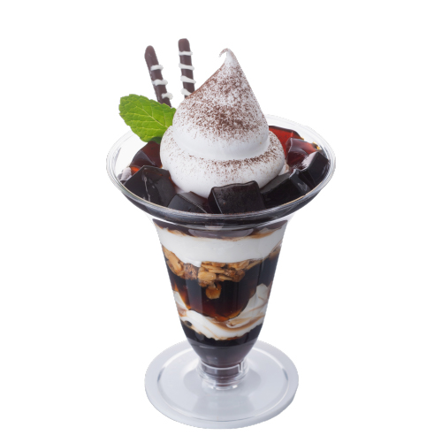 黒蜜カフェゼリー パフェ